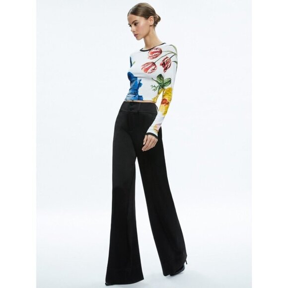 Alice + Olivia Delaina Le Parisien Top Small - Picture 5 of 13